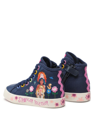 Geox Сникърси Jr Ciak Girl J1504C00010C4002 M Тъмносин - Mera.bg