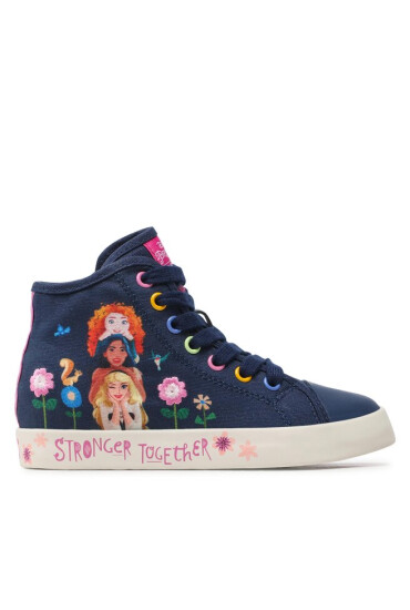 Geox Сникърси Jr Ciak Girl J1504C00010C4002 S Navy - Mera.bg