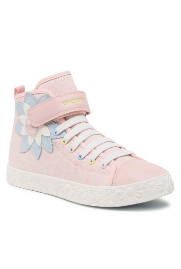 Geox Сникърси Jr Ciak Girl J3504B00954C8W0B D Lt Rose/Crystal - Mera.bg