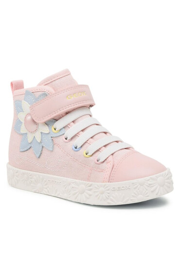 Geox Сникърси Jr Ciak Girl J3504B00954C8W0B S Lt Rose/Crystal - Mera.bg