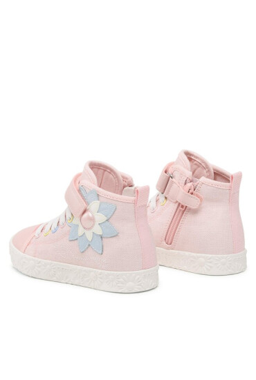 Geox Сникърси Jr Ciak Girl J3504B00954C8W0B S Lt Rose/Crystal - Mera.bg