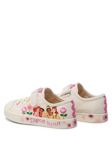 Geox Сникърси Jr Ciak Girl J3504D00010C1058 S Lt Ivory - Mera.bg