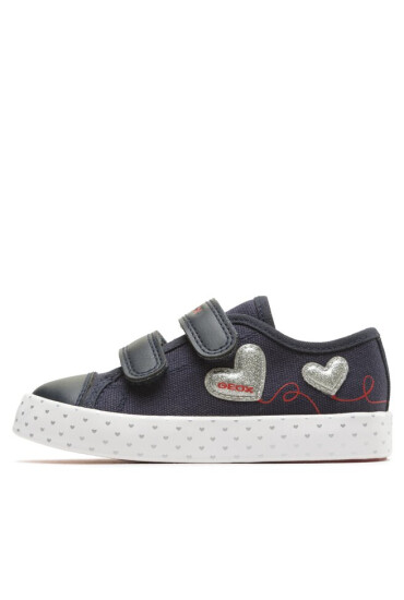 Geox Сникърси Jr Ciak Girl J3504G01054C0673 M Navy/Silver - Mera.bg