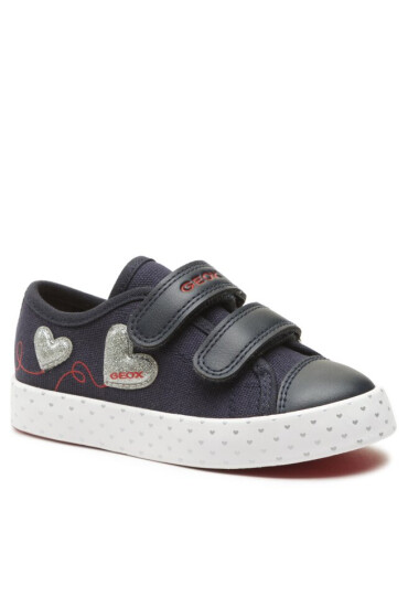 Geox Сникърси Jr Ciak Girl J3504G01054C0673 M Navy/Silver - Mera.bg