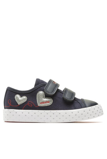 Geox Сникърси Jr Ciak Girl J3504G01054C0673 M Navy/Silver - Mera.bg