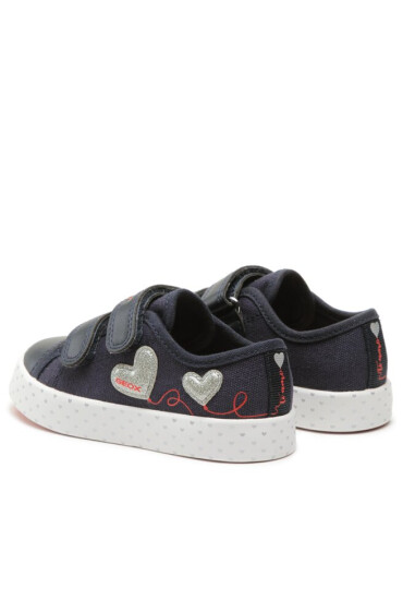 Geox Сникърси Jr Ciak Girl J3504G01054C0673 M Navy/Silver - Mera.bg
