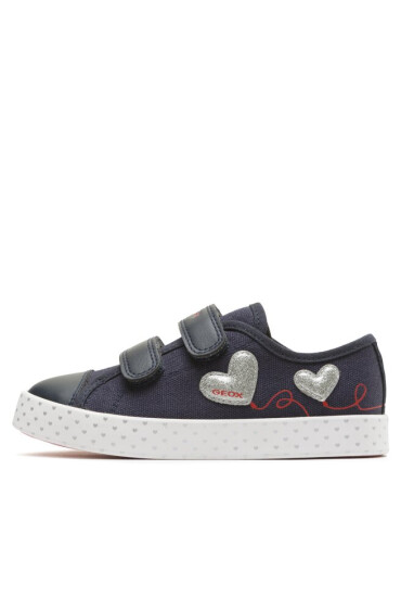 Geox Сникърси Jr Ciak Girl J3504G01054C0673 S Navy/Silver - Mera.bg