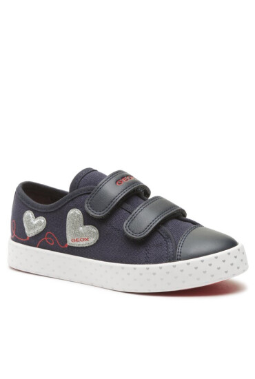 Geox Сникърси Jr Ciak Girl J3504G01054C0673 S Navy/Silver - Mera.bg