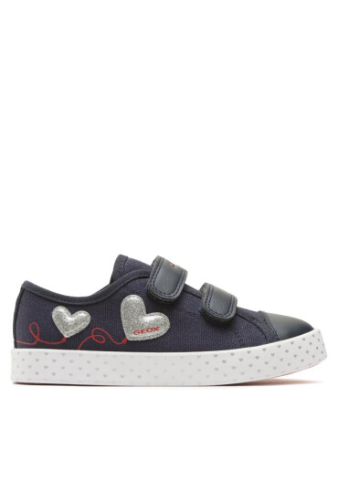 Geox Сникърси Jr Ciak Girl J3504G01054C0673 S Navy/Silver - Mera.bg