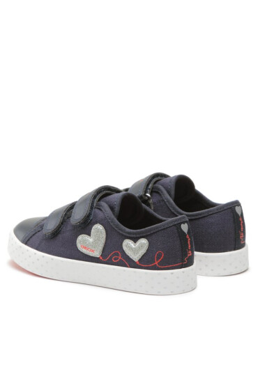 Geox Сникърси Jr Ciak Girl J3504G01054C0673 S Navy/Silver - Mera.bg