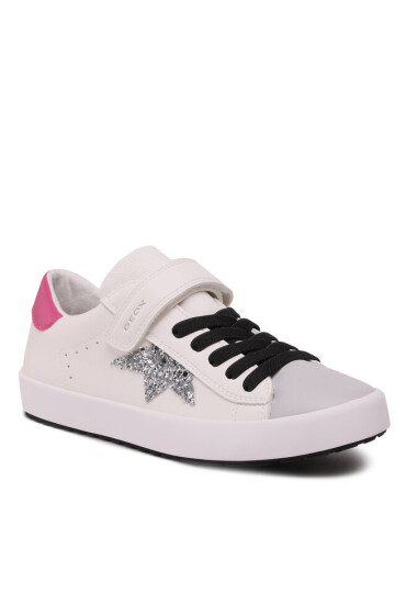Geox Сникърси Jr Kilwi Girl J35D5B000BCC0563 D White/Fuchsia - Mera.bg