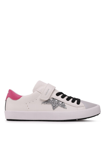 Geox Сникърси Jr Kilwi Girl J35D5B000BCC0563 D White/Fuchsia - Mera.bg