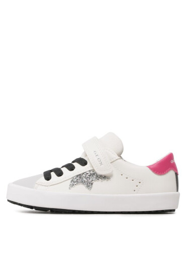 Geox Сникърси Jr Kilwi Girl J35D5B000BCC0563 S White/Fuchsia - Mera.bg