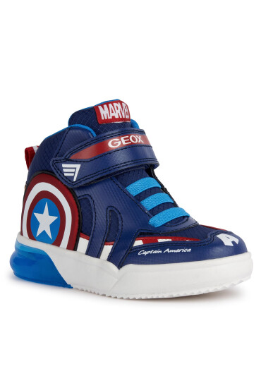 Geox Сникърси MARVEL J Grayjay Boy J369YC 0FU50 C0735 S Тъмносин - Mera.bg