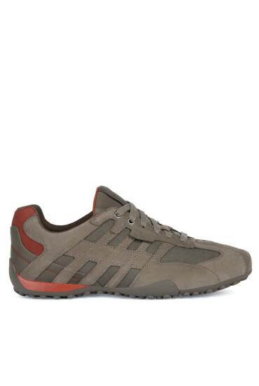 Geox Сникърси Uomo Snake U4207K 022EK C1B6B Dove Grey/Brick - Mera.bg