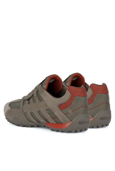 Geox Сникърси Uomo Snake U4207K 022EK C1B6B Dove Grey/Brick - Mera.bg