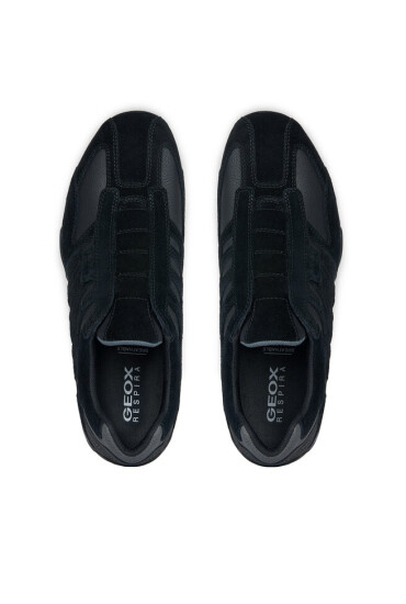 Geox Сникърси Uomo Snake U4207L 022EK C9270 Black/Anthracite - Mera.bg