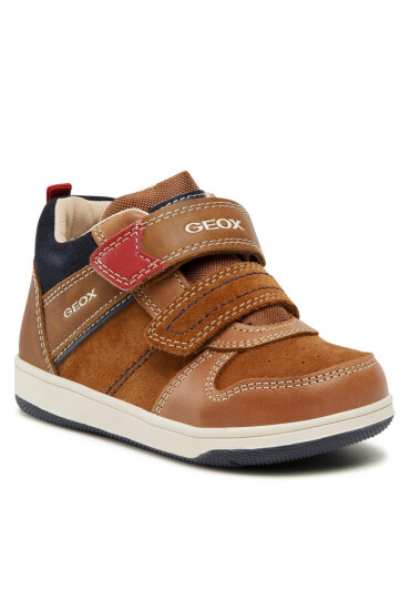 Geox Зимни обувки B New Flick B. A B161LA 022ME C6381 S Lt Brown/Navy - Mera.bg