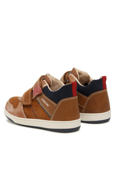 Geox Зимни обувки B New Flick B. A B161LA 022ME C6381 S Lt Brown/Navy - Mera.bg