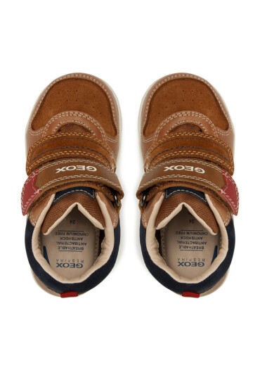 Geox Зимни обувки B New Flick B. A B161LA 022ME C6381 S Lt Brown/Navy - Mera.bg