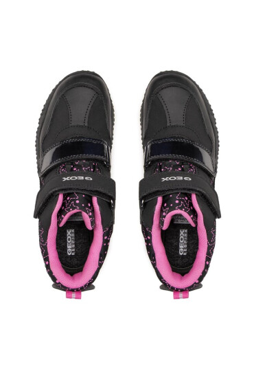 Geox Зимни обувки J Baltic G. B Abx A J26H1A 0BCMN C0922 D Black/Fuchsia - Mera.bg