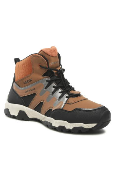 Geox Зимни обувки J Magnetar B.B Abx A J63ZA 0CEFU C0275 D Lt Brown/Black - Mera.bg