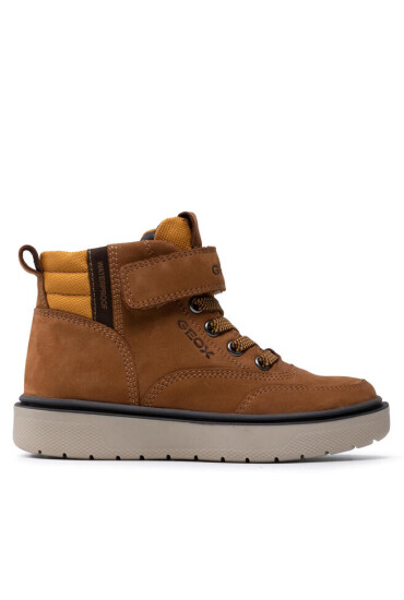 Geox Зимни обувки J Riddock Boy Wpf A J167TA 032FU C2286 M Dk Yellow/Brown - Mera.bg