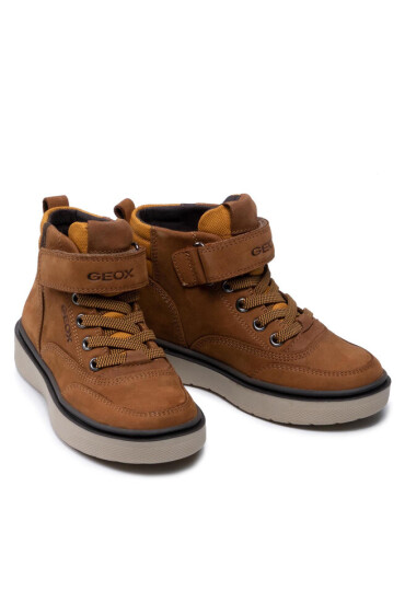 Geox Зимни обувки J Riddock Boy Wpf A J167TA 032FU C2286 M Dk Yellow/Brown - Mera.bg