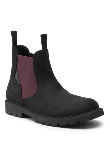 Geox Зимни обувки J Shaylax B. A J16FAA 00045 C9340 D Black/Wine - Mera.bg