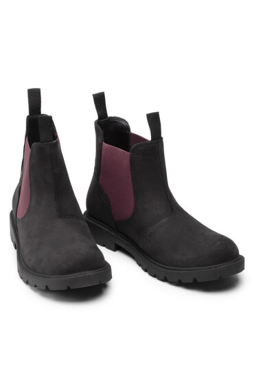 Geox Зимни обувки J Shaylax B. A J16FAA 00045 C9340 D Black/Wine - Mera.bg
