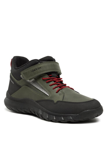 Geox Зимни обувки J Simbyos J36L0C 0MEFU C0754 D Green/Red - Mera.bg
