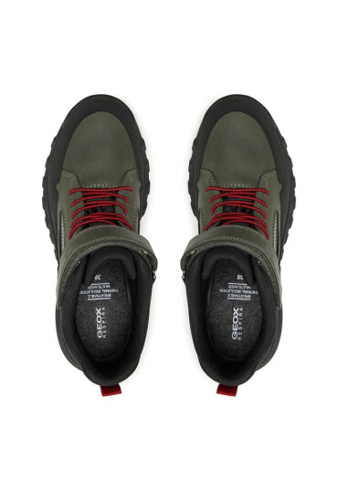 Geox Зимни обувки J Simbyos J36L0C 0MEFU C0754 D Green/Red - Mera.bg
