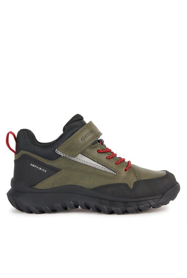 Geox Зимни обувки Simboys J36L0C 0MEFU C0754 M Dk Green/Red - Mera.bg