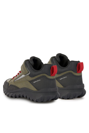 Geox Зимни обувки Simboys J36L0C 0MEFU C0754 S Dk Green/Red - Mera.bg