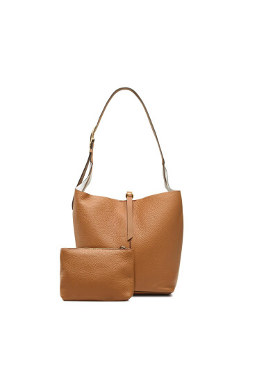 Gianni Chiarini Дамска чанта BS 10160 RNGDBL-PL Toffee-Bianco 12864 - Mera.bg