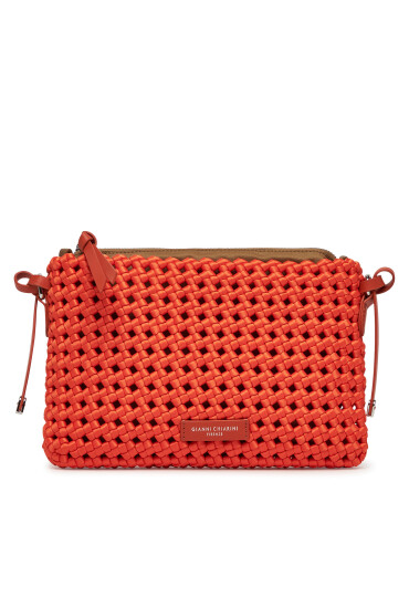 Gianni Chiarini Дамска чанта Fiore BS 11565 WVNG Коралов - Mera.bg