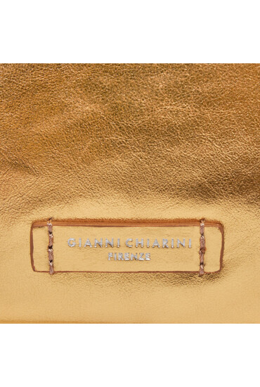 Gianni Chiarini Дамска чанта Nora Pouch BS 10225/24PE FOU MET Rich Gold - Mera.bg
