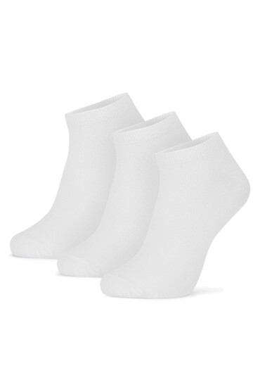 GINO ROSSI Къси чорапи 3MB-001-AW24 (3-pack) Бял - Mera.bg