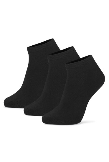 GINO ROSSI Къси чорапи 3MB-001-AW24 (3-pack) Черен - Mera.bg