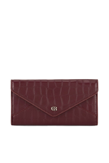Gino Rossi Портфейл 4W1-004-AW24 Бордо - Mera.bg