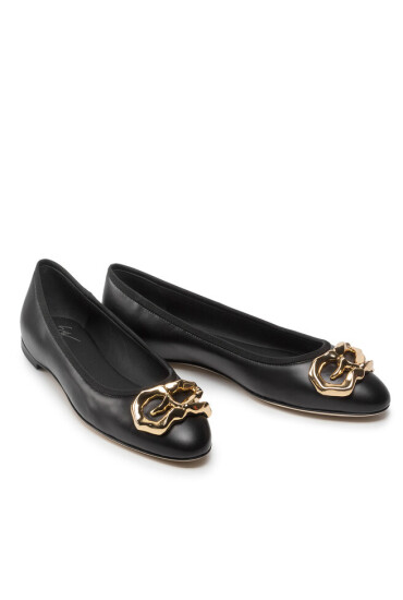 GIUSEPPE ZANOTTI Балеринки E260007 001 Черен - Mera.bg