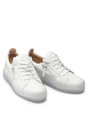 GIUSEPPE ZANOTTI Сникърси RS20041 001 Бял - Mera.bg