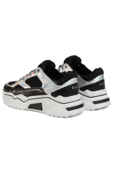 GOE Сникърси FF2N3004 Black/Silver - Mera.bg