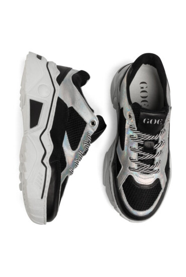 GOE Сникърси FF2N3004 Black/Silver - Mera.bg