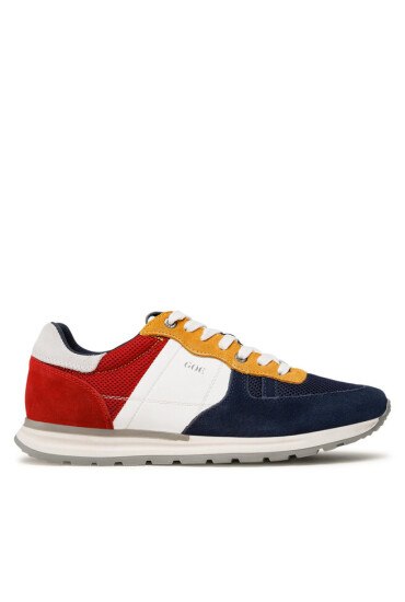 GOE Сникърси JJ1N4002 Navy/White/Red - Mera.bg