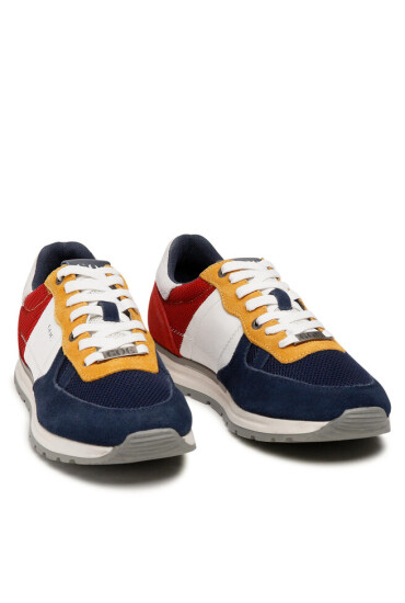 GOE Сникърси JJ1N4002 Navy/White/Red - Mera.bg