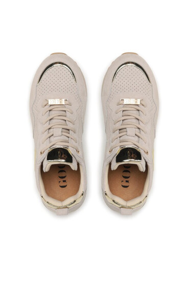 GOE Сникърси LL2N4001 Beige - Mera.bg