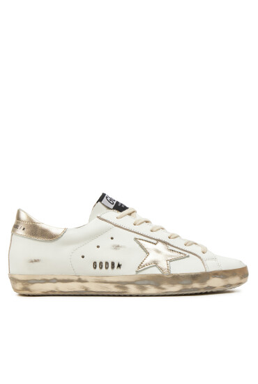 GOLDEN GOOSE Сникърси Super-Star Classic With List GWF00101.F000316.10272 Бял - Mera.bg