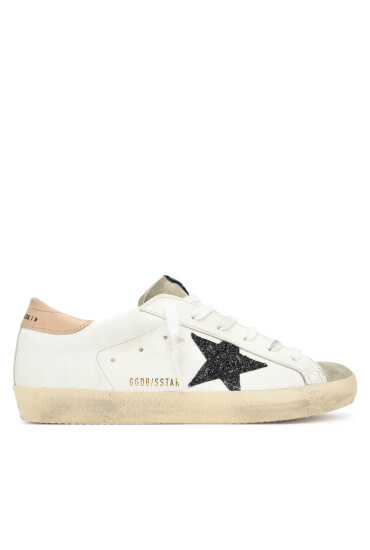 Golden Goose Сникърси Super-Star Classic With List GWF00101.F002714.81579 Бял - Mera.bg