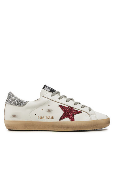 GOLDEN GOOSE Сникърси Super-Star Classic With List GWF00101.F003626.10418 Бял - Mera.bg